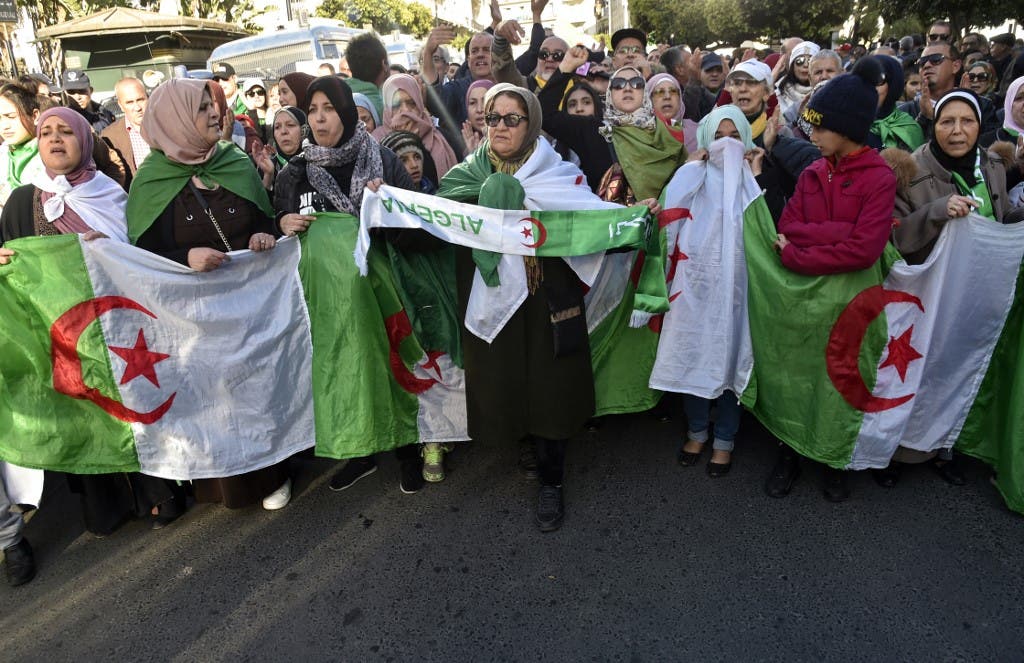  تظاهرات في الجزائر (أرشيفية- فرانس برس)